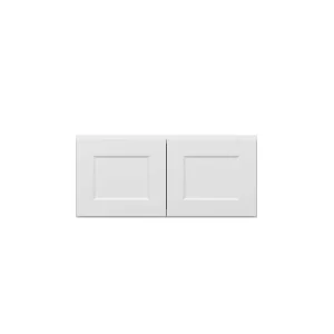 Norfolk Assembled 33 in. W x 15 in. H x 12 in. D Plywood Wall Cabinet in Painted White