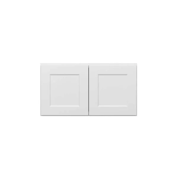Norfolk Assembled 33 in. W x 18 in. H x 12 in. D Plywood Wall Cabinet in Painted White