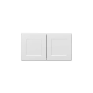 Norfolk Assembled 33 in. W x 18 in. H x 24 in. D Plywood Wall Cabinet in Painted White