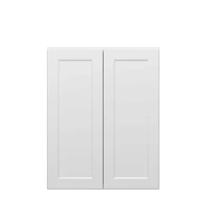 Norfolk Assembled 33 in. W x 42 in. H x 12 in. D Plywood Wall Cabinet in Painted White