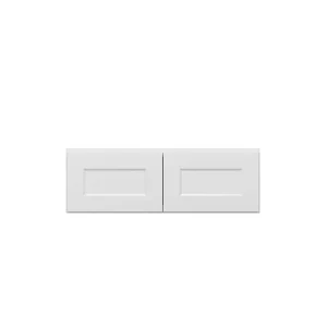 Norfolk Assembled 36 in. W x 12 in. H x 12 in. D Plywood Wall Cabinet in Painted White