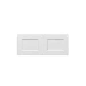 Norfolk Assembled 36 in. W x 15 in. H x 12 in. D Plywood Wall Cabinet in Painted White