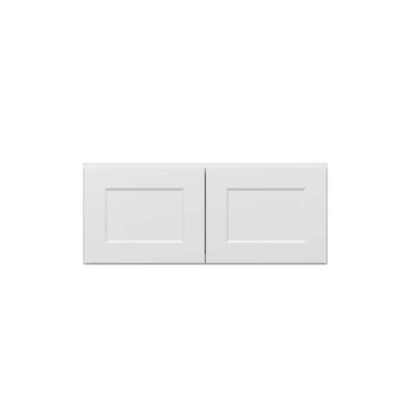 Norfolk Assembled 36 in. W x 15 in. H x 12 in. D Plywood Wall Cabinet in Painted White