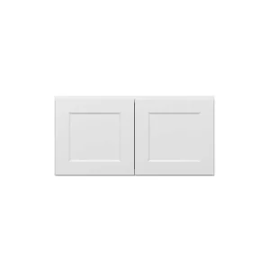 Norfolk Assembled 36 in. W x 18 in. H x 12 in. D Plywood Wall Cabinet in Painted White