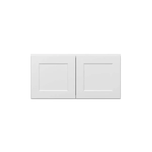 Norfolk Assembled 36 in. W x 18 in. H x 12 in. D Plywood Wall Cabinet in Painted White