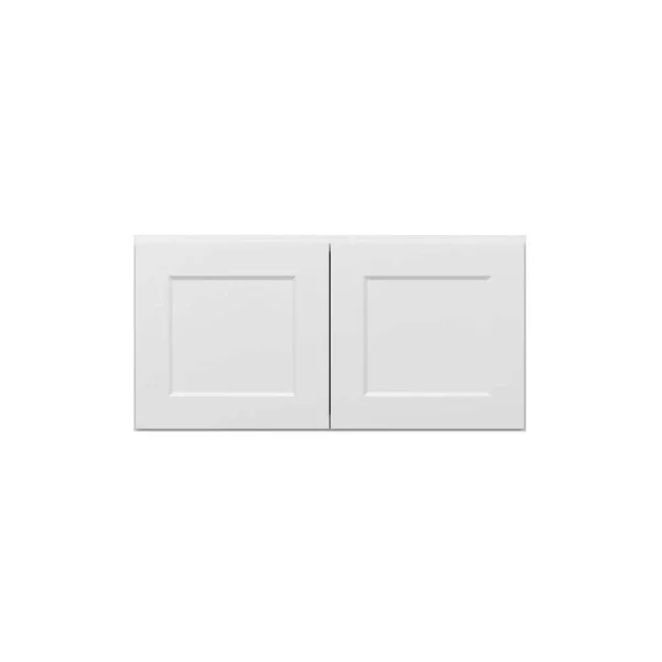 Norfolk Assembled 36 in. W x 18 in. H x 24 in. D Plywood Wall Cabinet in Painted White