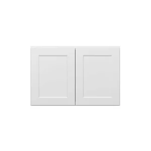 Norfolk Assembled 36 in. W x 24 in. H x 24 in. D Plywood Wall Cabinet in Painted White