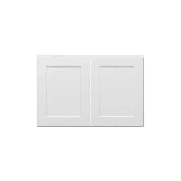 Norfolk Assembled 36 in. W x 24 in. H x 24 in. D Plywood Wall Cabinet in Painted White