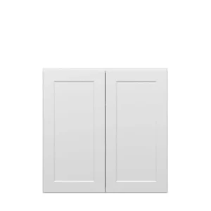 Norfolk Assembled 36 in. W x 36 in. H x 12 in. D Plywood Wall Cabinet in Painted White