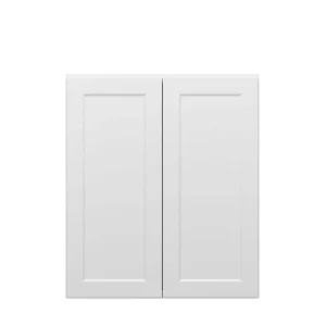 Norfolk Assembled 36 in. W x 42 in. H x 12 in. D Plywood Wall Cabinet in Painted White