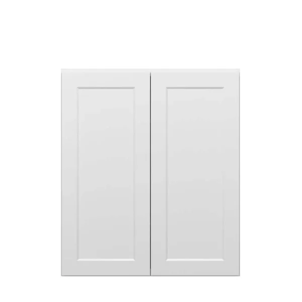 Norfolk Assembled 36 in. W x 42 in. H x 12 in. D Plywood Wall Cabinet in Painted White