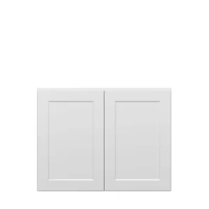 Norfolk Assembled 39 in. W x 30 in. H x 12 in. D Plywood Wall Cabinet in Painted White
