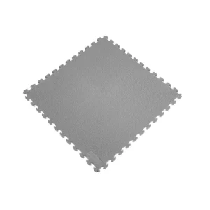 Norsk 18.3-in W x 18.3-in L x 0.25-in T Interlocking Flexible PVC Gym Floor Tile (13.95-sq ft) (6-Pack) T726914816