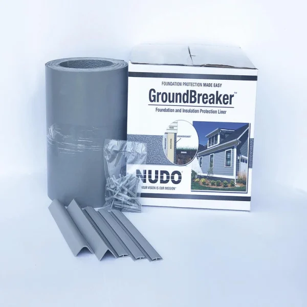 Nudo 12″ x 50′ GroundBreaker Foundation Insulation Barrier
