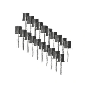 Nuvo Iron 0.75-in x 0.75-in Black Plastic Baluster Connector (20-Pack)