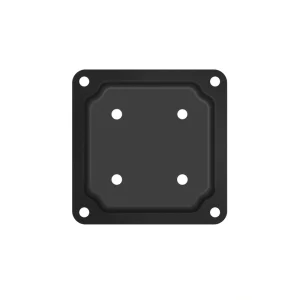 Nuvo Iron 4.7-in x 4.7-in Black Powder Coated Steel Post Connector