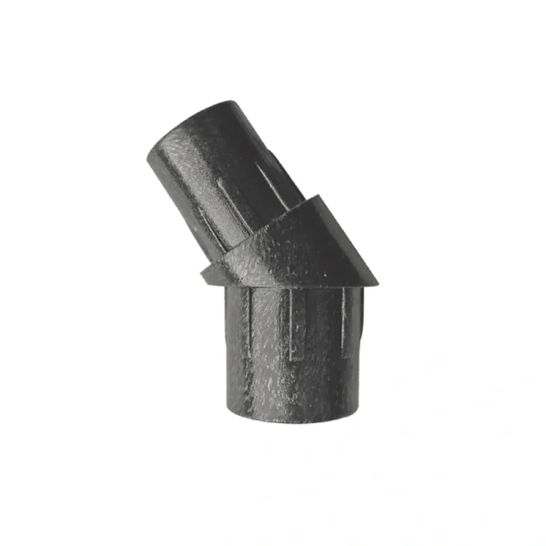 Nuvo Iron 8.5-in x 4.5-in Black Plastic Baluster Connector