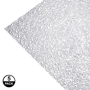 OPTIX 24-in x 48-in Cracked Ice 5-Pack 8-sq ft Cracked Ice Ceiling Light Panels T726942481