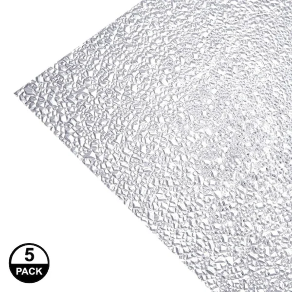 OPTIX 24-in x 48-in Cracked Ice 5-Pack 8-sq ft Cracked Ice Ceiling Light Panels T726942481