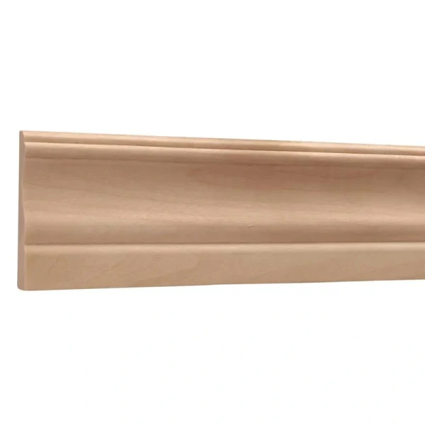 Ornamental Mouldings OML14-7FTWHW 0.75 in. D x 2.75 in. W x 84 in. L Unfinished White Hardwood Casing Moulding