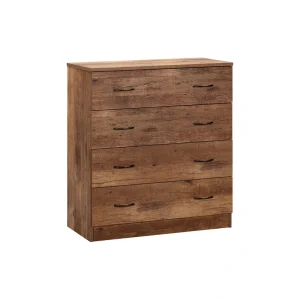 OSHOME OS Home and Office Furniture Model 6007 Four Drawer Chest in Mountain Oak