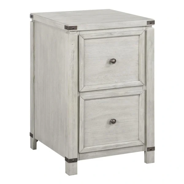 OSP Home Furnishings Baton rouge Champagne Oak 2-Drawer 19-in File Cabinet