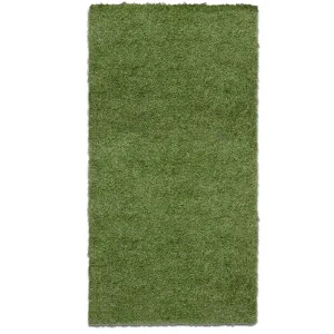 Ottomanson Pet Training Easy Clean 3 ft. x 5 ft. Indoor/Outdoor Green Reusable Training Artificial Grass Pad, Runner Rug