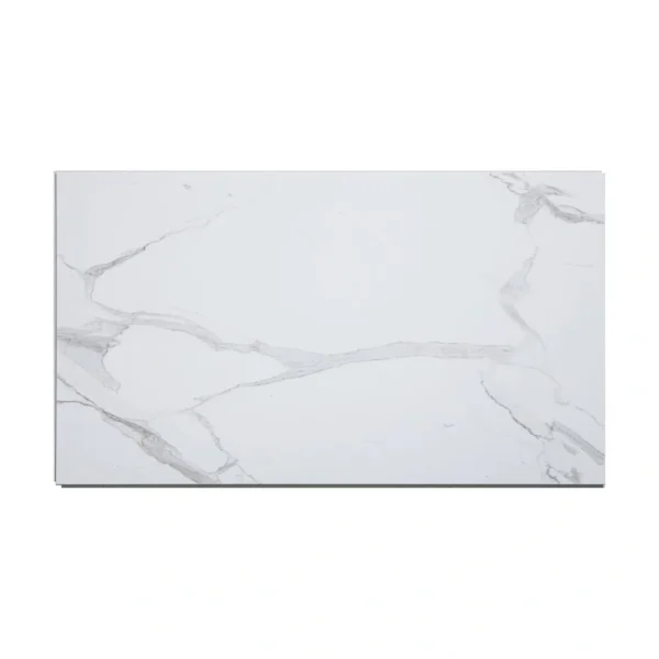 Palisade 25.6″ x 14.8″ Carrara Marble Glue Up Vinyl Wall/Backsplash Tile – 8 Pack