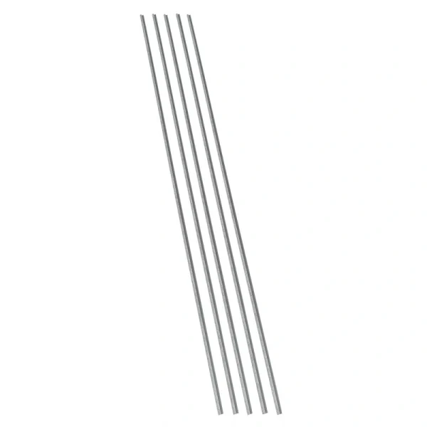Palisade 94″ Vinyl Frost Nickel J-Trim – 5 Pack
