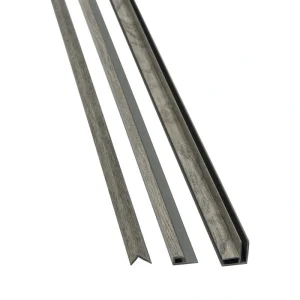 Palisade 94″ Vinyl Gray Oak Trim Kit – 6 Piece