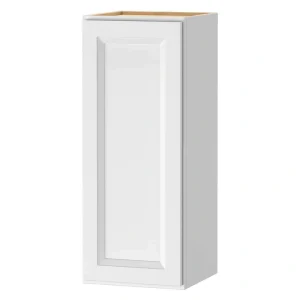 PELHAM & WHITE Keyport Shaker 12 in. W x 12 in. D x 30 in. H Plywood Tool-Free Ready To Assemble Wall Kitchen Cabinet in White