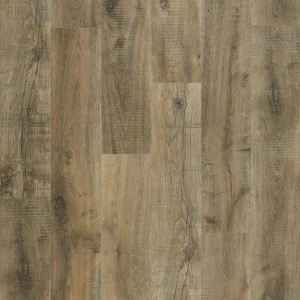 Pergo Defense+ Tanned Chester Oak 14 mm T x 7.4 in. W Waterproof Laminate Wood Flooring (17.18 sqft/case)
