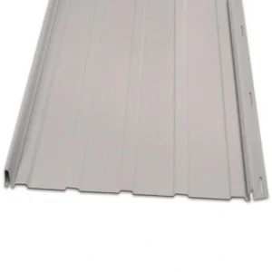 Premium Pro-Snap Ash Gray Steel Panel Two Pieces 16″ x 17.5 Sample