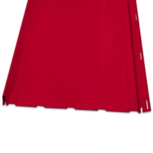 Premium Pro-Snap Brite Red Steel Panel Two Pieces 16″ x 17.5 Sample