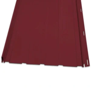 Premium Pro-Snap Colonial Red Steel Panel Two Pieces 16″ x 17.5 Sample