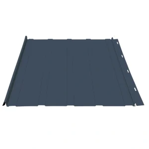 Premium Pro-Snap Midnight Blue Steel Panel Two Pieces 16″ x 17.5 Sample