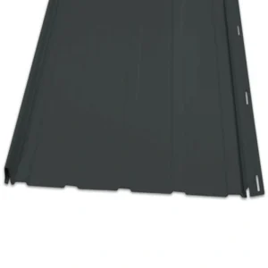 Premium Pro-Snap Midnight Gray Steel Panel Two Pieces 16″ x 17.5 Sample