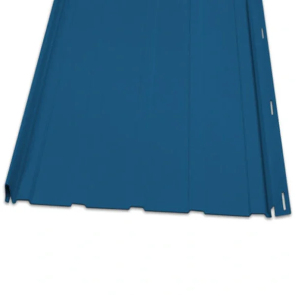 Premium Pro-Snap Ocean Blue Steel Panel Two Pieces 16″ x 17.5 Sample