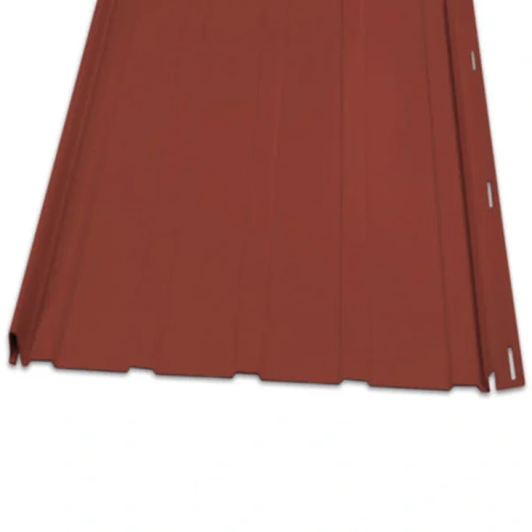 Premium Pro-Snap Red Steel Panel Two Pieces 16″ x 17.5 Sample