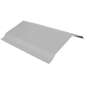 Premium Pro-Steel 10′ Ash Gray Residential Ridge Cap 5/12 Pitch