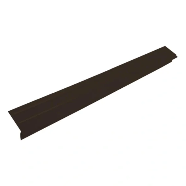 Premium Pro-Steel 10′ Burnished Slate Roof Edge