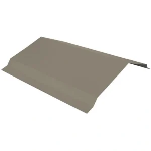 Premium Pro-Steel 10′ Light Stone Residential Ridge Cap 10/12 Pitch