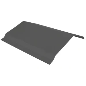 Premium Pro-Steel 10′ Matte Dover Gray Residential Ridge Cap 8/12 Pitch