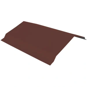 Premium Pro-Steel 10′ Red Residential Ridge Cap 5/12 Pitch