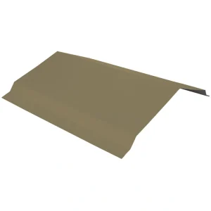 Premium Pro-Steel 10′ Tan Residential Ridge Cap 5/12 Pitch