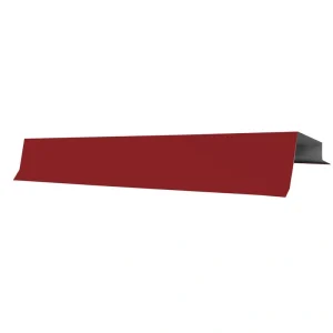 Premium Pro-Steel 12′ Brite Red Residential Rake Trim