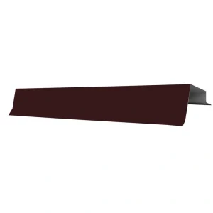 Premium Pro-Steel 12′ Burgundy Residential Rake Trim