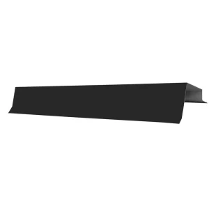 Premium Pro-Steel 12′ Charcoal Black Residential Rake Trim