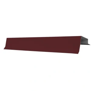 Premium Pro-Steel 12′ Colonial Red Residential Rake Trim
