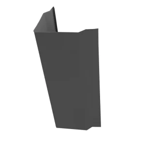 Premium Pro-Steel 12′ Matte Dover Gray Steel Corner & Gable Trim